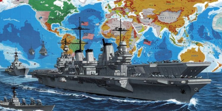 L’empire naval américain sur le Pacifique dans les années 1950 - Viral Mag Embarquez pour un voyage fascinant à travers lempire naval américain sur le Pacifique dans les années 1950 Découvrez les coulisses de cette domination militaire sans précédent Viral Mag