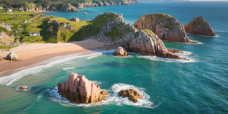 Partez à la découverte des 10 plus belles plages de Bretagne de la Côte de Granit Rose aux criques sauvages du Golfe du Morbihan   Viral Mag