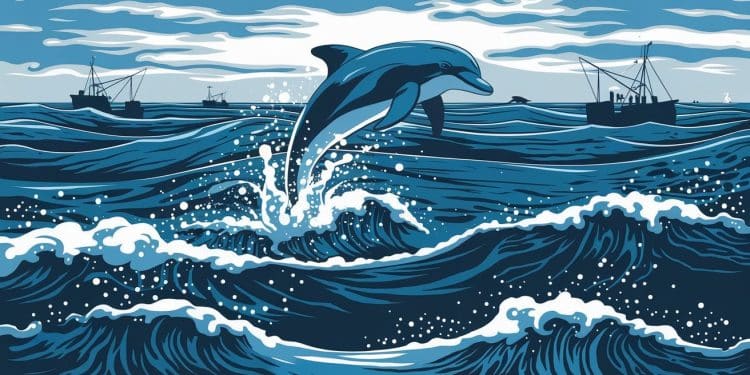 Les dauphins sauvés grâce à l’interdiction temporaire de pêche - Viral Mag Découvrez comment une interdiction de pêche dun mois dans le Golfe de Gascogne a réduit de 76 les captures mortelles de dauphins Viral Mag