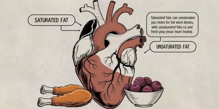 Les différences entre les graisses saturées et insaturées - Viral Mag Découvrez les différences clés entre les graisses saturées et insaturées leurs sources alimentaires et leur impact sur la santé cardiaque   Viral Mag