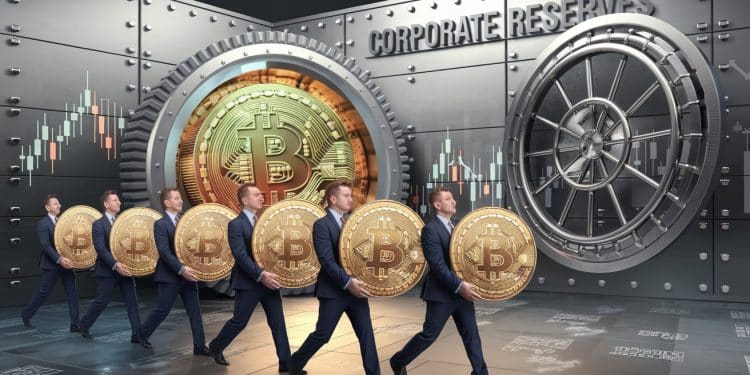 Les entreprises adoptent massivement le Bitcoin comme actif de réserve stratégique - Viral Mag Face à linflation galopante et lincertitude économique de plus en plus dentreprises font le pari audacieux dinvestir massivement dans le Bitcoin Viral Mag