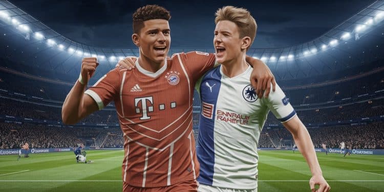 Olise et Ekitike les deux pépites françaises sillustrent en Bundesliga avec des buts spectaculaires Leur ascension fulgurante   Viral Mag