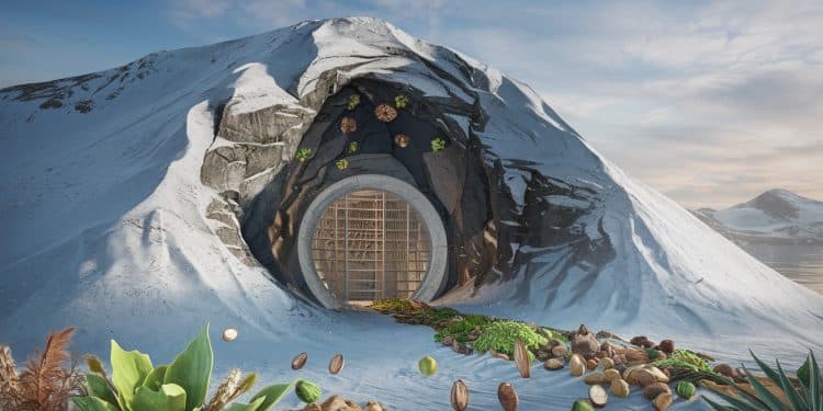 Les graines palestiniennes préservées dans l’Arche de Noé végétale - Viral Mag Enfouie au Spitzberg la Réserve mondiale de semences du Svalbard vient de recevoir 30 000 nouvelles graines dont des échantillons palestiniens Une arche précieuse pour protéger la biodiversité   Viral Mag