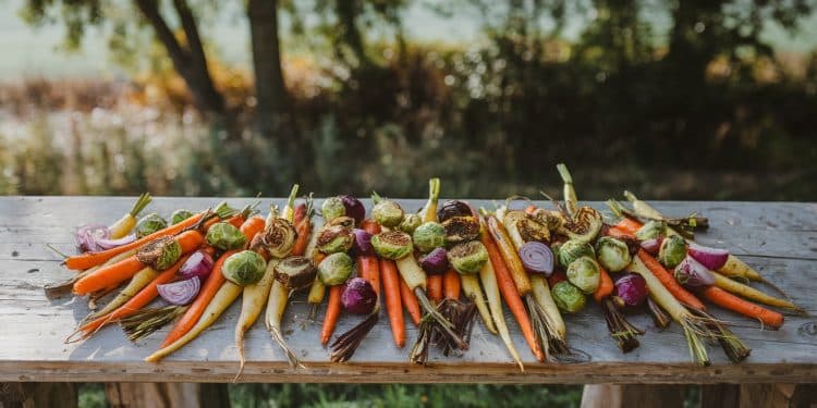 Les légumes rôtis: Une explosion de saveurs saines - Viral Mag Découvrez les légumes rôtis une tendance culinaire saine et savoureuse Recette astuces et bienfaits nutritionnels on vous dit tout Viral Mag