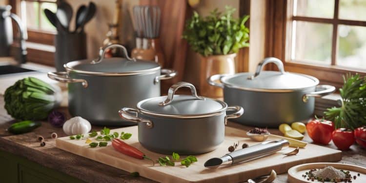 Les Meilleurs Sets de Batterie de Cuisine Non Toxiques de 2024 - Viral Mag Découvrez les meilleures batteries de cuisine non toxiques de 2024 testées et approuvées par nos experts Cuisinez sainement sans compromettre le goût Viral Mag