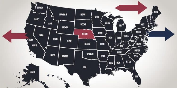 L’Exode Politique des Américains : Un Nouveau Paysage Électoral - Viral Mag À lapproche de la présidentielle américaine de nombreux électeurs déménagent vers des États plus en phase avec leurs convictions politiques Viral Mag