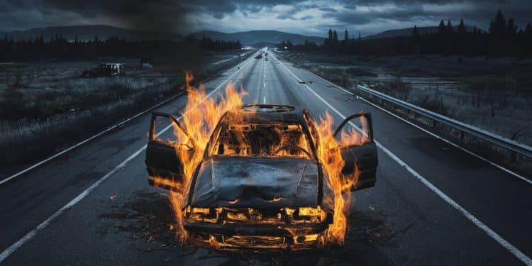 Liban : Un mort dans une frappe israélienne sur une autoroute - Viral Mag Une voiture ciblée par un drone israélien sur une autoroute libanaise tuant son chauffeur Troisième frappe en moins de 24h tensions Liban Israël   Viral Mag