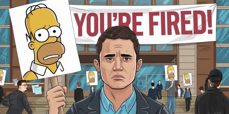 Un salarié de lOise licencié pour avoir envoyé un GIF dHomer Simpson conteste son renvoi Ses collègues se mobilisent pour le soutenir face à une décision jugée injuste   Viral Mag