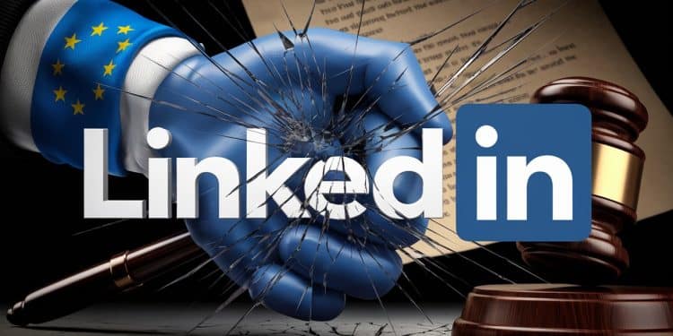 LinkedIn Écope d’une Amende Colossale pour Ciblage Publicitaire Illégal - Viral Mag LinkedIn le réseau social pro sanctionné dune amende record de 310M€ par lUE pour violation du RGPD en matière de publicité ciblée Découvrez les détails de cette affaire retentissante Viral Mag