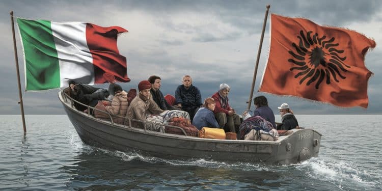 L’Italie Transfère des Migrants en Albanie, une Première pour l’UE - Viral Mag Dans un accord inédit lItalie transfère des migrants vers lAlbanie Une première pour un pays de lUE qui soulève des questions Viral Mag