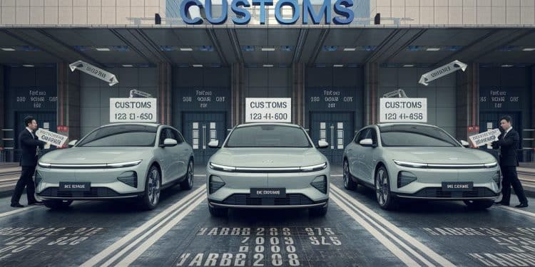 L’UE Impose Des Surtaxes Aux Voitures Électriques Chinoises - Viral Mag Des droits de douane supplémentaires allant jusquà 35 vont toucher les voitures électriques importées de Chine vers lUE Une décision protectionniste lourde de conséquences Viral Mag