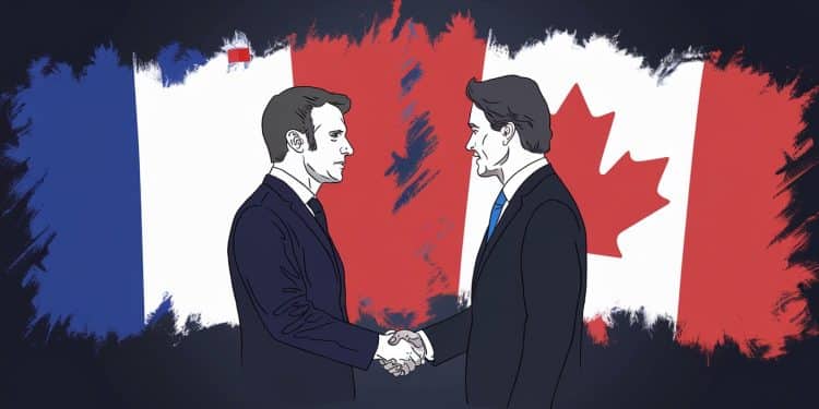 Macron au Québec : Un virage diplomatique surprenant - Viral Mag Le président Macron rompt avec la tradition gaulliste lors de sa visite au Canada suscitant des interrogations sur lavenir des relations franco québécoises Viral Mag
