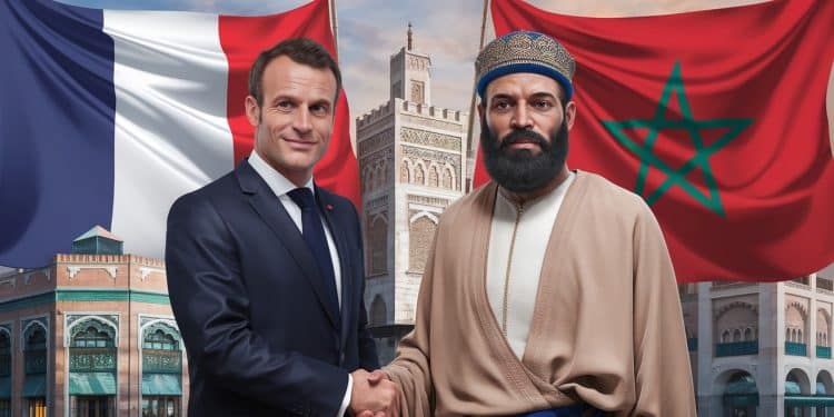 Macron et Mohammed VI vont rétablir les liens France-Maroc - Viral Mag Après 3 ans de brouille Macron se rend au Maroc pour une visite dÉtat Rétablir la relation bilatérale est en tête des priorités Viral Mag