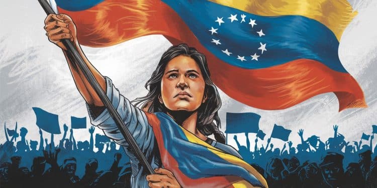 Maria Corina Machado, Prix Sakharov Pour Son Combat Au Venezuela - Viral Mag Maria Corina Machado leader de lopposition vénézuélienne reçoit le prix Sakharov pour son engagement courageux en faveur des droits humains et de la démocratie dans son pays Viral Mag