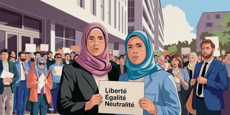 Mobilisation à Nancy : Le voile divise l’association ARS - Viral Mag Deux salariées voilées de lassociation ARS à Nancy risquent le licenciement Leurs collègues se mobilisent pour réclamer le retrait dune clause de neutralité Viral Mag