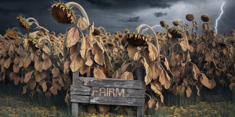 Monde agricole en crise : un désarroi grandissant - Viral Mag Météo défavorable maladies et menaces de taxes chinoises plongent le secteur agricole dans lamertume et linquiétude Quelles solutions Viral Mag