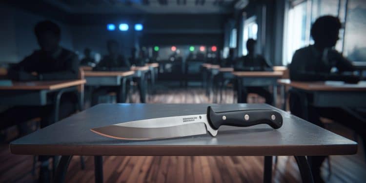 Montpellier : Deux Collégiens Arrêtés Suite à une Agression au Couteau - Viral Mag À Montpellier deux collégiens de 13 et 14 ans ont été interpellés par la police après avoir agressé et menacé un camarade avec une arme blanche près de leur établissement scolaire Les détails de cette inquiétante affaire Viral Mag