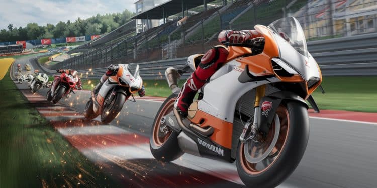 MotoGP : Bastianini s’impose, Martin prend ses distances - Viral Mag Au GP de Thaïlande Enea Bastianini Ducati a dominé le sprint devant Jorge Martin Pramac et Francesco Bagnaia Ducati Martin conforte son avance au championnat Viral Mag