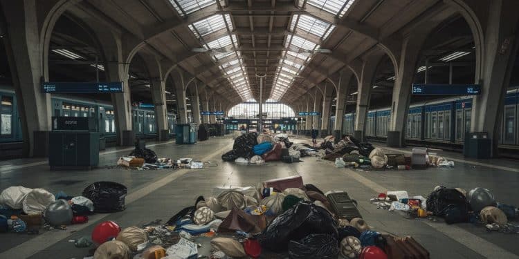 Nettoyage D’Urgence à La Gare Saint-Charles De Marseille - Viral Mag Face à linsalubrité croissante de la gare Saint Charles de Marseille le préfet de police réquisitionne une société de nettoyage pour assurer la propreté des lieux   Viral Mag