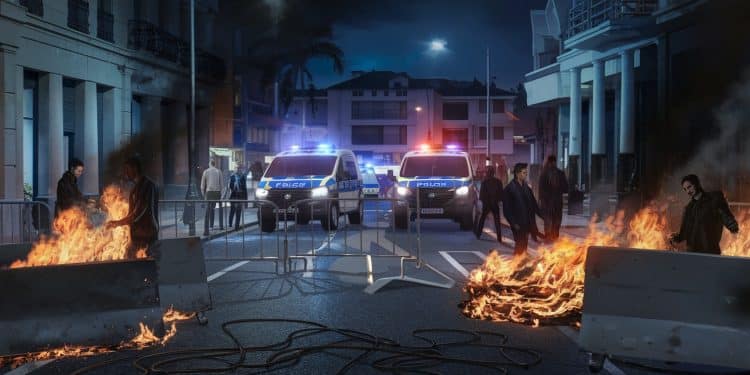 Neuf Interpellations Dont 5 Mineurs Suite à des Violences Urbaines en Guadeloupe - Viral Mag Neuf personnes dont cinq mineurs ont été interpellées et placées en garde à vue suite à des violences urbaines survenues à Sainte Rose en Guadeloupe Viral Mag