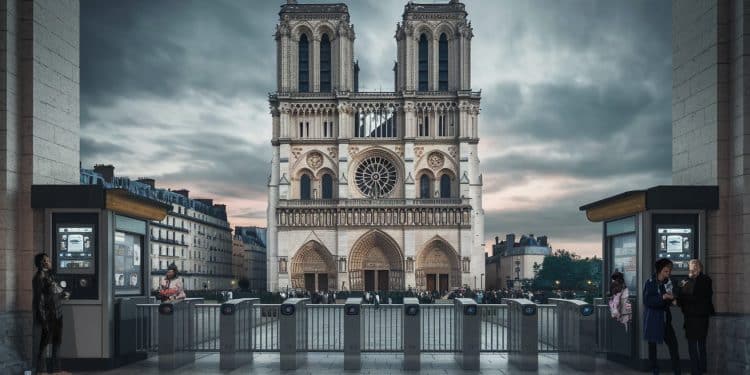 Notre-Dame de Paris : bientôt payante pour les visiteurs ? - Viral Mag La ministre de la Culture propose un ticket dentrée à 5€ pour Notre Dame de Paris afin de financer la rénovation déglises en France Découvrez les détails de ce projet controversé Viral Mag