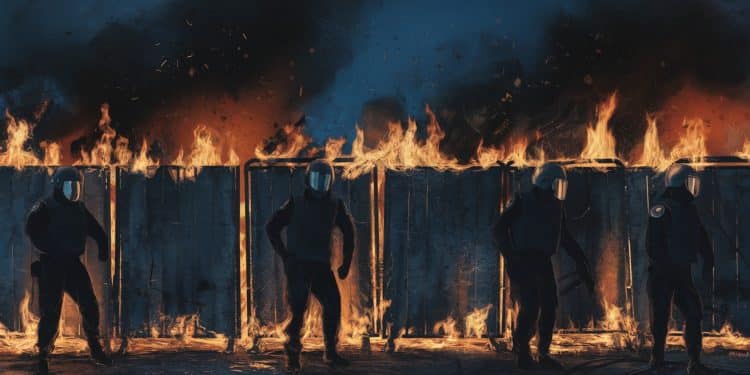 Des tensions éclatent à nouveau en Martinique avec barricades et incendies de véhicules forçant les forces de sécurité à intervenir   Viral Mag