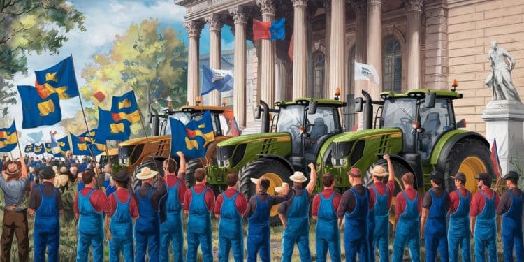 Nouvelle mobilisation des agriculteurs français mi-novembre - Viral Mag Les syndicats agricoles français appellent à une action nationale à partir de mi novembre sur fond de négociations UE Mercosur Viral Mag