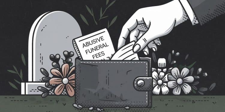 Obsèques : Attention aux Frais Cachés Imposés par les Pompes Funèbres - Viral Mag La DGCCRF alerte sur les dérives du business funéraire 68 des professionnels facturent abusivement des prestations non obligatoires Conseils pour éviter les pièges Viral Mag