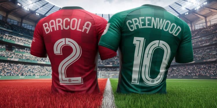 LOM et le PSG saffrontent dimanche dans un match au sommet marqué par le duel entre Bradley Barcola et Mason Greenwood deux attaquants en grande forme   Viral Mag