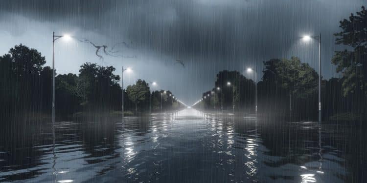 Onze départements en vigilance orange : le temps perturbé continue - Viral Mag Pluie vent inondations  onze départements placés en vigilance orange en ce début de semaine La météo reste très perturbée sur une grande partie de la France   Viral Mag