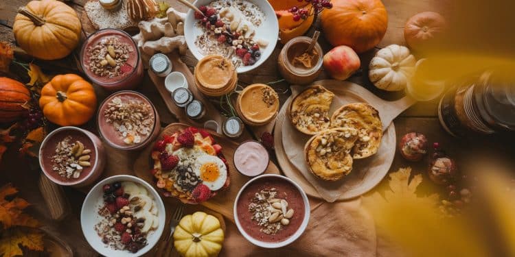 Petit-Déjeuners Protéinés d’Automne pour une Énergie Durable - Viral Mag Découvrez nos délicieuses recettes de petits déjeuners dautomne riches en protéines pour vous garder rassasiés et énergiques tout au long de la matinée Viral Mag