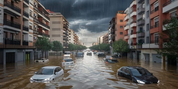 LEspagne est frappée par des pluies torrentielles dune intensité rare causant des inondations dévastatrices Découvrez les images saisissantes des dégâts et le bilan humain de cette catastrophe   Viral Mag