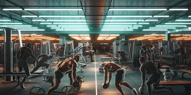 Pourquoi des accros du fitness débarquent en salle au coeur de la nuit ? - Viral Mag Découvrez ce qui pousse ces passionnés à fréquenter les salles de sport 24h24 Ambiance unique horaires contraignants Plongée dans lunivers du fitness nocturne Viral Mag