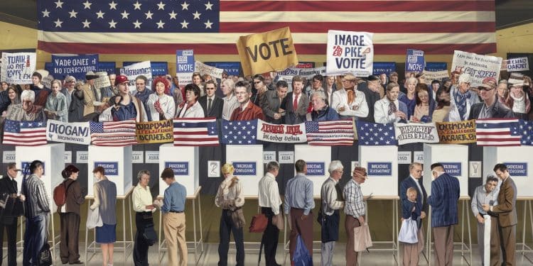 Présidentielle Américaine : Les Méthodes Inédites pour Combattre l’Abstention - Viral Mag Avec des stratégies allant des classiques aux plus étonnantes les partis politiques américains mènent une lutte sans relâche pour réduire labstention lors de cette élection historique Viral Mag