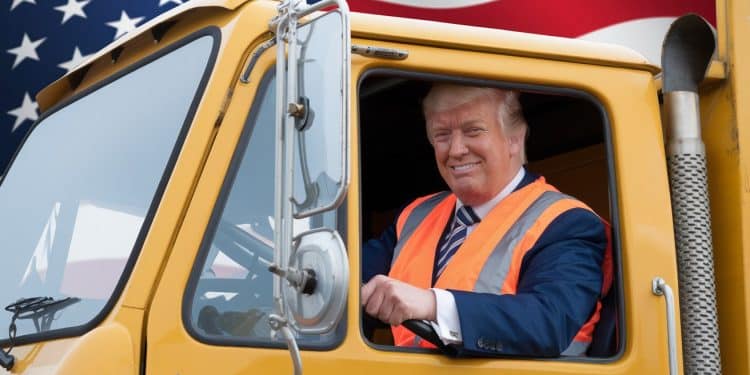Présidentielle US : Trump riposte dans un camion-poubelle - Viral Mag Biden traite les soutiens de Trump dordures le républicain contre attaque de façon originale à quelques jours du scrutin très serré Viral Mag