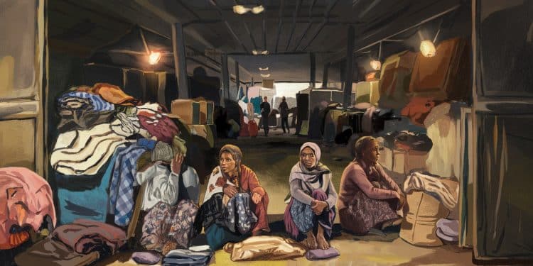 Dans un entrepôt au Liban plus de 170 réfugiées de Sierra Leone ont trouvé refuge fuyant les bombardements israéliens Le défi du rapatriement   Viral Mag