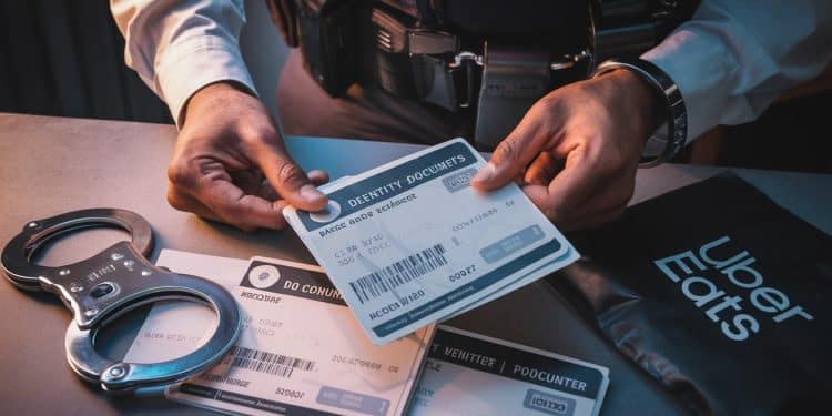Réseau de faux papiers démantelé à Lyon : des comptes de livraison revendus jusqu’à 1500€ - Viral Mag Un réseau de faux documents a été démantelé à Lyon Ils créaient aussi des comptes Uber Eats à partir de faux papiers revendus entre 1000 et 1500 euros Viral Mag