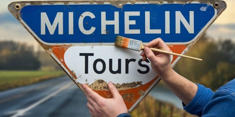 Restaurer les Panneaux Michelin : La Passion d’un Alsacien - Viral Mag Découvrez lhistoire de Nicolas Weber un passionné qui redonne vie aux emblématiques panneaux Michelin dans le Bas Rhin Un patrimoine routier préservé Viral Mag