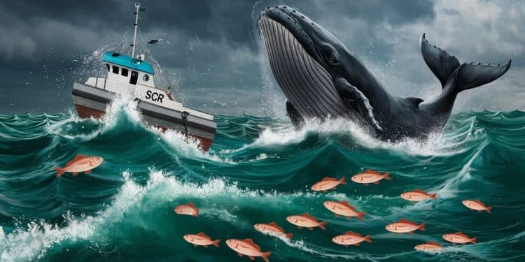 Le token SCR de Scroll a chuté de 32 peu après son lancement les baleines semparant de la majorité des jetons disponibles via lairdrop   Viral Mag