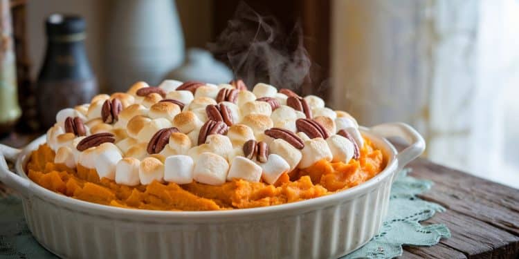 Redécouvrez la patate douce et ses multiples préparations de la purée au marshmallow gratiné Un plat incontournable aux États Unis   Viral Mag