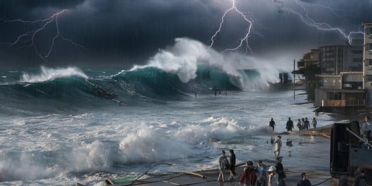 Des vagues géantes de 10 mètres frappent Taïwan alors que le puissant typhon Kong rey sapprête à toucher terre Découvrez comment lîle se prépare à affronter lune des pires tempêtes depuis des années   Viral Mag
