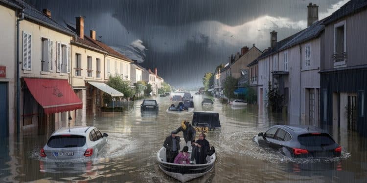 Tempête Kirk : l’Île-de-France en alerte rouge - Viral Mag La tempête Kirk frappe violemment lÎle de France provoquant des crues et inondations records Vigilance rouge maintenue évacuations en cours Bilan et conseils   Viral Mag