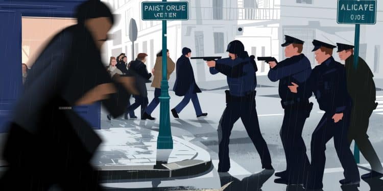 Hier après midi à Paris un individu menaçant des passants avec un couteau a été blessé par balle par la police à Belleville Lhomme grièvement blessé a été hospitalisé   Viral Mag