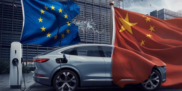 Tensions entre l’UE et la Chine sur les voitures électriques - Viral Mag De nouvelles surtaxes européennes sur les voitures électriques chinoises font craindre un conflit commercial majeur selon les constructeurs allemands Viral Mag