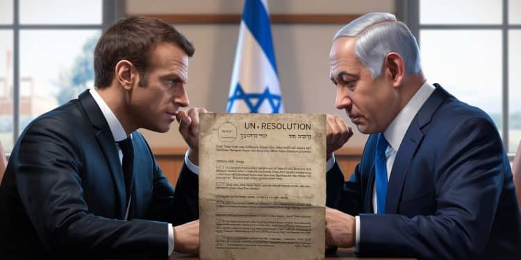 Emmanuel Macron et Benyamin Netanyahou sopposent sur la création dIsraël et le rôle de lONU Découvrez les dessous de cette nouvelle crise diplomatique   Viral Mag