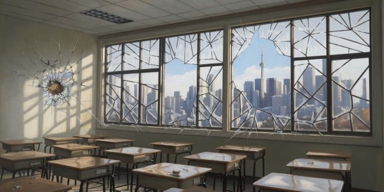 Tirs sur une école juive à Toronto : la communauté sous le choc - Viral Mag Une école juive de Toronto a été visée par des tirs pour la seconde fois en quelques mois sans faire de blessé Lantisémitisme en hausse au Canada Viral Mag