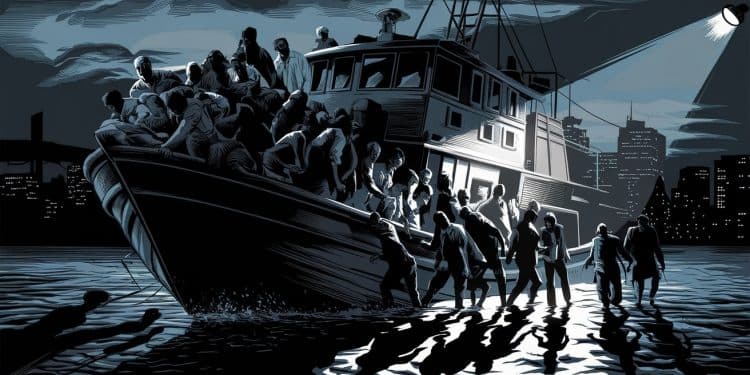 Trafic de Migrants : Enquête au Cœur des Réseaux de Passeurs - Viral Mag Une enquête choc met en lumière les réseaux de passeurs de migrants à la frontière franco britannique Entre trafics et tragédies humaines plongez au cœur dun business sans pitié Viral Mag