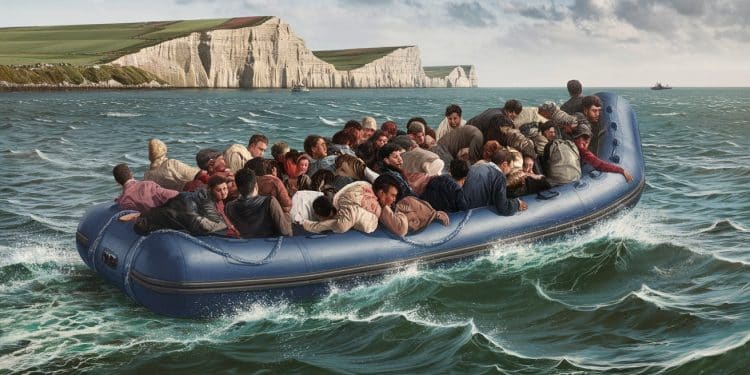La Manche voit un afflux de migrants tentant la périlleuse traversée vers lAngleterre avant lhiver malgré les conditions météorologiques difficiles et les risques   Viral Mag