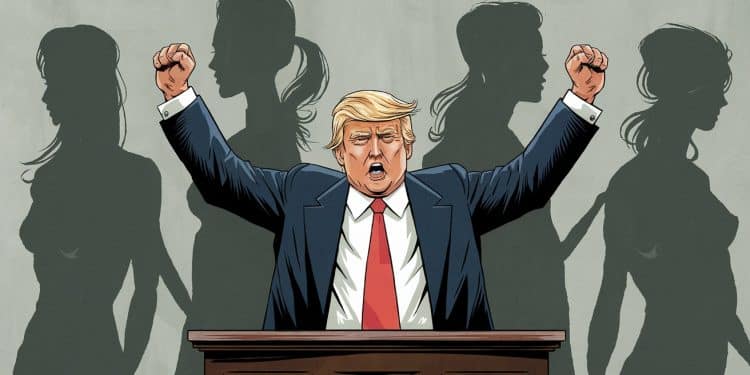 Donald Trump candidat républicain à la présidentielle multiplie les propos sexistes envers les femmes Retour sur une campagne controversée   Viral Mag