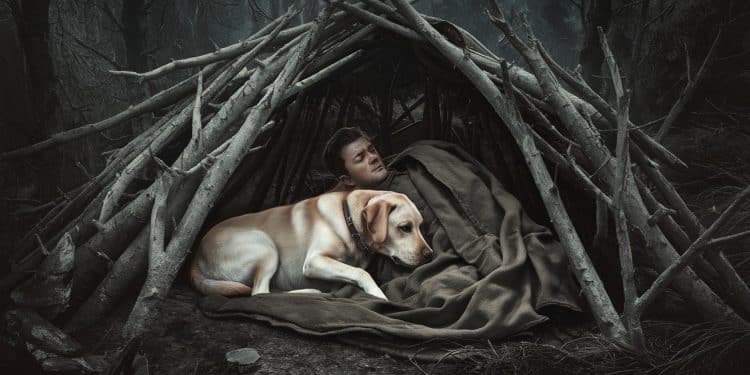Découvrez lhistoire émouvante dun chien qui a sauvé la vie de son maître après une chute en forêt Un récit poignant sur la loyauté canine   Viral Mag